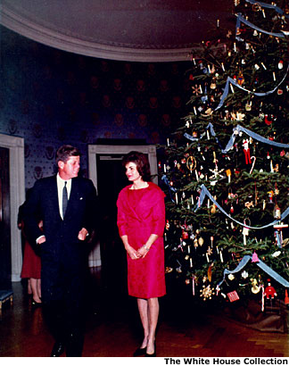 President Kennedy family photo. White House Collection.
