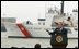President George W. Bush discusses seaport and cargo security at the Port of Charleston, S.C., Feb. 5, 2004.
