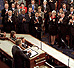 President Bush addresses a joint session of congress and the nation regarding the terrorist attacks on the United States September 20, 2001. 