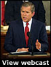 Photo of President Bush's Feb. 2001 Address to Congress