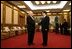 Vice President Cheney meets with Chinese President China Hu Jintao at the Diaoyutai state guesthouse in Beijing April 14, 2004. 