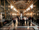 Vice President Dick Cheney and Lynne Cheney tour Rome’s Palazzo Colonna Jan. 25, 2004.