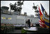 Vice President Dick Cheney delivers remarks to sailors and Marines, Friday, July 7, 2006, aboard the Amphibious Assault ship USS Wasp docked at the Norfolk Naval Station in Norfolk, Va. "All around us today are the signs of American sea power- a fleet like none that has ever sailed before, a Navy and Marine Corps that uphold noble traditions, and a flag that stands for freedom, for human rights, and for stability in a turbulent world," said Vice President Cheney.