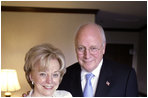 Today Vice President Dick Cheney and his wife Mrs. Lynne Cheney welcomed their fifth grandchild, Richard Jonathan Perry. He weighed 7 pounds, 4 ounces and was born at 11:19 a.m. at Sibley Memorial Hospital in Washington, D.C., July 11, 2006. His parents are Liz Cheney and Phil Perry, the daughter and son-in-law of the Cheneys.