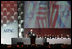 Vice President Dick Cheney addresses the American Israel Public Affairs Committee (AIPAC) 2006 Annual Policy Conference in Washington, Tuesday, March 7, 2006. During his remarks the vice president commented on the unwavering allied relationship between the US and Israel in the global war on terror and discussed the development of democracy and need for security throughout the Middle East.