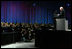 Vice President Dick Cheney is applauded during remarks made to the American Israel Public Affairs Committee (AIPAC) 2006 Annual Policy Conference in Washington, Tuesday, March 7, 2006. The annual conference is AIPAC's premier event and is attended by senior US and Israeli government officials as well as numerous members of Congress and over 4,000 pro-Israel activists from all 50 states.