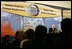 Vice President Dick Cheney delivers the keynote speech Thursday May 4, 2006, at the Vilnius Conference 2006 in Vilnius, Lithuania. In his remarks the Vice President spoke of the story of democracy that has been written over the last two decades in the Baltic and Black Sea regions. "This great story has been repeated many times in the course of a generation, enhancing the lives of millions, and lifting the hopes of millions more," he said , adding, "With the consolidation of democracy, and the expansion of NATO and the European Union, countries that once were rivals have become partners."
