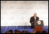 Vice President Dick Cheney delivers remarks on the economy and global war on terror to business leaders attending the 2006 Election Forum of the Cincinnati USA Regional Chamber of Commerce, Wednesday, October 25, 2006 in Cincinnati, Ohio. The Chamber is the fifth largest in the nation and extends service to Southwest Ohio, Northern Kentucky and Southeastern Indiana.