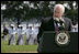 Vice President Dick Cheney delivers his remarks at the Armed Forces Farewell Tribute and Retirement Ceremony for Vice Chairman of the Joint Chiefs of Staff Admiral Edmund P. Giambastiani, Jr., Friday, June 27, 2007, at the United States Naval Academy in Annapolis, Md. "He will always be remembered as one of the military leaders who brought us into the 21st century -- with a clear understanding of this technological age, and an absolute determination to preserve America's competitive advantage in warfare," said the Vice President. "Years into the future, our military will be better, and our nation will be safer, thanks to the skill and foresight of this Navy admiral."