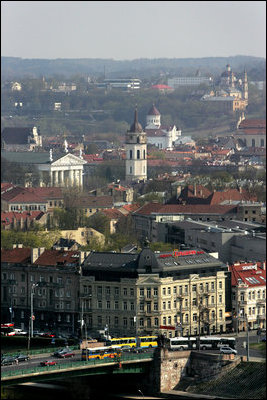 The historic city center of Vilnius, Lithuania is the setting for the Vilnius Conference 2006, a summit that brings together delegations from the Baltic and Black Sea regions that are committed to the advancement of democracy and dedicated to working together to reinforce common values and regional interests. 