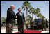 Vice President Dick Cheney meets with King Abdullah II of Jordan Monday, May 14, 2007 at Beit al-Bahr Palace in the Red Sea resort city of Aqaba, Jordan.