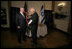 Vice President Dick Cheney talks with former Prime Minister Benjamin Netanyahu Sunday, March 23, 2008, before a breakfast with the Israeli leader at the Kind David Hotel in Jerusalem. 