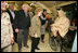 Vice President Cheney and Mrs. Lynne Cheney visit the 212th M.A.S.H.(Mobile Army Surgical Hospital) Unit run by the U.S. military in a mountainous area near the earthquake's epicenter, 65 miles northwest of Islamabad, Pakistan, Tuesday Dec. 20, 2005. During the visit the Vice President said he was "impressed with what we've been able to do with our M.A.S.H. units. U.S. forces were able to move quickly into the area. We were here within 48 hours and we've been here ever since."